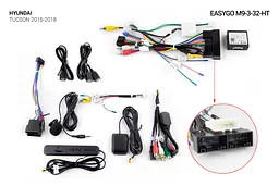 Штатна автомагнітола EasyGo M9-3-32-HT Hyundai Tucson 2015-2018 - мініатюра 5