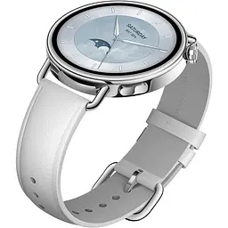 Смарт-годинник Xiaomi Watch S4 41mm Leather Strap White (BHR07VUGL) - мініатюра 2