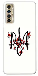 TPU чохол Demsky Flower symbol для TECNO Camon 17P