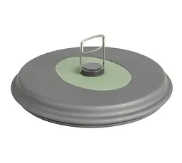 Набір посуду Bo-Camp Explorer XL 4 Pieces Hard Anodized Grey/Green (2200249) (DAS302116) - мініатюра 9