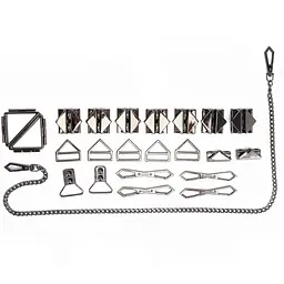 БДСМ-набір Lockink Bondage & RestRaint Black Set - мініатюра 3