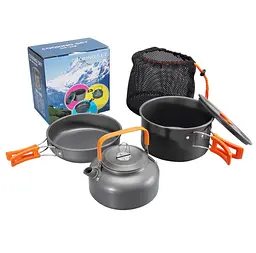 Набір посуду похідний Camping World Cooking Set DS-308 - мініатюра 2