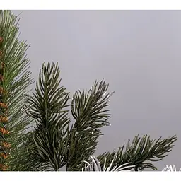 Гілка для новорічного декору Jumi зелена з блискітками 20 см (5900410714281_1) - мініатюра 2