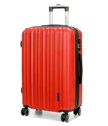Валіза полікарбонат середній (M) Airtex 623 70л 66x42x26см Червоний (Red)