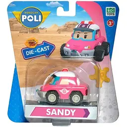 Металева колекційна машинка Робокар Сенді DIE CAST (MRT-0613)