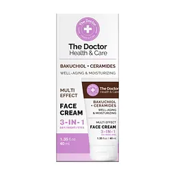 Крем для обличчя The Doctor Health & Care Bakuchiol + Ceramides Face Cream 3в1 40 мл (5901845509343)