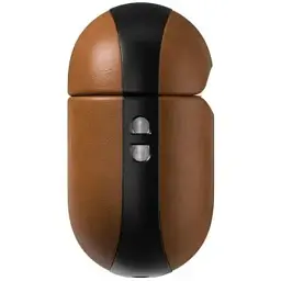 Чохол Nomad Modern Leather Case шкіряний для Airpods Pro 2 покоління English Tan - мініатюра 4