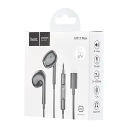 Навушники Hoco M111 Max Primero digital headset iP чорні - мініатюра 2