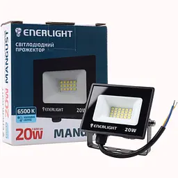 Прожектор світлодіодний Enerlight Mangust 20Вт 6500K (MANGUST20SMD80С)