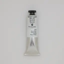Олійна фарба Rive gauche 40 мл, Титановий білий (Titanium White)