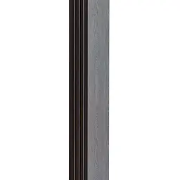 Рейка декоративна Sticker Wall PS 2900х157х11мм Сіре дерево із чорним SW-00002149- - мініатюра 5