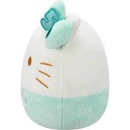 М'яка іграшка Squishmallows Hello Kitty Хеллоу Кітті у смарагдовому 20 см (SQSN00498) - мініатюра 4