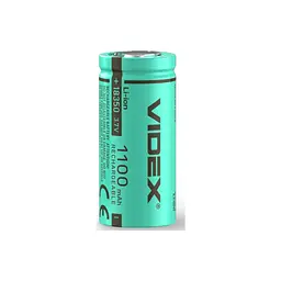 Акумулятор 18350 1100mAh bulk/1 шт. Videx (18350/1100/1B)