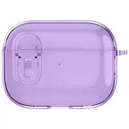 Футляр TPU Colorful для навушників Airpods Pro Purple - мініатюра 3