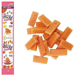Ласощі для собак DoggyMan Soft Chicken Strip Flavor курячі міні-полоски 4 шт. по 20 г