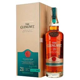Віскі The Glenlivet 21 yo Single Malt Scotch Whisky 43% 0.7 л - мініатюра 2