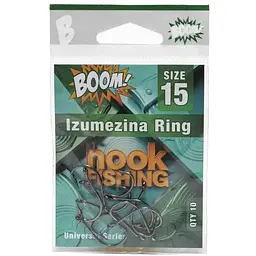 Гачок для мирної риби BOOM Izumezina Ring №15 (10 шт/уп) (BN)