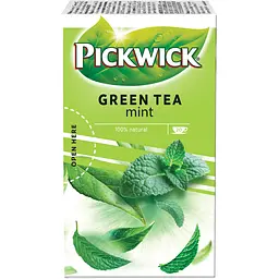 Чай зелений Pickwick Mint з м'ятою 40 г (20 шт. по 2 г) - мініатюра 2