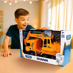 Автомодель TechnoDrive Super Big Truck Екскаватор Scania (5006KS) - мініатюра 14