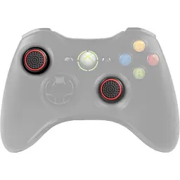 Накладки на стіки Thumb Grips 4-pack для PS4/PS5/Xbox Black Red [140709] - мініатюра 8