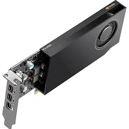 Відеокарта PNY NVIDIA QUADRO RTX A1000 8GB LowProfile OEM (VCNRTXA1000-SB) (GDDR6, 128 bit, PCI-E v4.0) - мініатюра 7