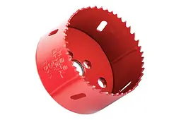 Коронка свердлильна універсальна біметалічна Intertool 76 мм x 7/16