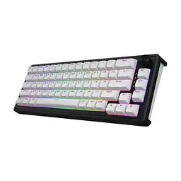 Клавіатура Hator Skyfall 65 Aurum Sterling RGB Wireless/Bluetooth/USB UA Black/White (HTK3160UA) - мініатюра 2