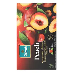 Чай чорний Dilmah Персик 30 г (20 шт. х 1.5 г) - мініатюра 4