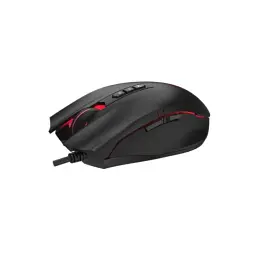Миша Bloody ES7, Stone Black, USB, оптична (сенсор PixArt), 100-6000 cpi, 15G, 45 IPS, RGB підсвічування, 8 програмованих кнопок, 1.8 м - мініатюра 6