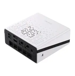 Неттоп Chuwi UBox, White/Black, Ryzen 5 6600H (6x3.3-4.5 GHz), 16Gb Windows 11 Pro, кріплення VESA у комплекті (CWI604)