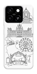 TPU чохол Demsky Kharkiv spirit для ZTE Blade A55 4G