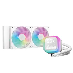 СВО Deepcool LP240 ARGB White (R-LP240-WHMSMC-G-1) - мініатюра 1