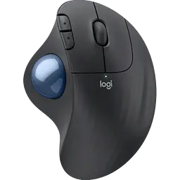 Миша бездротова Logitech Ergo M575S Graphite + Blue Ball (910-007029)