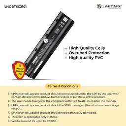 Акумулятор для ноутбуків HP Lapcare CQ42 - мініатюра 3