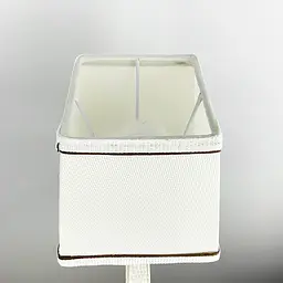 Бра з класичним тканинним абажуром та екошкірою Line F S 1449/1 WH - мініатюра 2