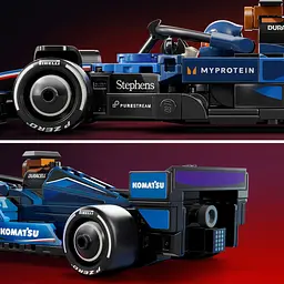 Конструктор LEGO Speed Champions Автомобіль для перегонів F1 Williams Racing FW46, 263 деталі (77249) - мініатюра 6