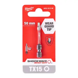 Біта SHOCKWAVE MILWAUKEE, TX15, 50мм - мініатюра 2