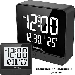 Годинник настільний Technoline WT375 Black (WT375)