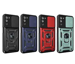 Панель BeCover Military для Motorola Moto G52/G82 Red (709976) - мініатюра 5