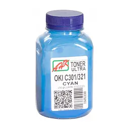 Тонер OKI C301/321, 50г Cyan AHK (1505330)