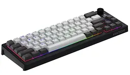 Клавіатура HATOR Skyfall 65 PRO Wireless Silent Switches US Grey Black (HTK4160) - мініатюра 4