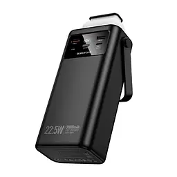 Зовнішній акумулятор BOROFONE BJ65 High 22.5W+PD20W+four-cables power bank(30000mAh) Black (6941991122033) - мініатюра 5