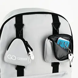 Рюкзак GoPack Education Teens 178 сірий (GO25-178L-2) - мініатюра 11