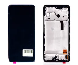 Дисплей Xiaomi Poco X4 Pro 5G/Redmi Note 11 Pro OLED чорний + рамка