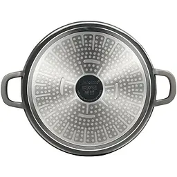 Каструля Bergner Excalibur з кришкою 28 см 5.8 л сіра (BG-36102-GY) - мініатюра 4