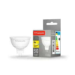 LED-лампа Titanum MR16 6W GU5.3 3000K (25682-000)
