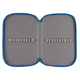 Пенал твердий Smart HP-01 Space, 13х21х4 см, чорний із синім (533286) - мініатюра 3