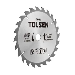 Диск пильний Tolsen пильний з ТВС напайками по дереву 254х60Т*30мм (76461)