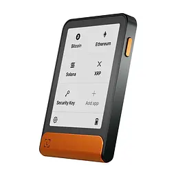 Апаратний гаманець для криптовалют Ledger Flex BTC Orange + Recovery Key - мініатюра 2