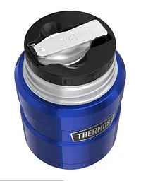 Термос харчовий Thermos Stainless King 470 ml Metallic Blue - мініатюра 3